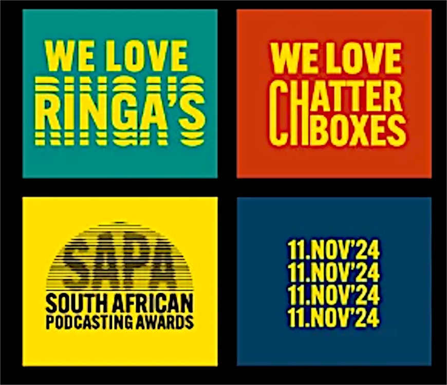 Campaign tiles: We Love Ringa's, We Love Chatterboxes, SAPA logo, 11 Nov '24